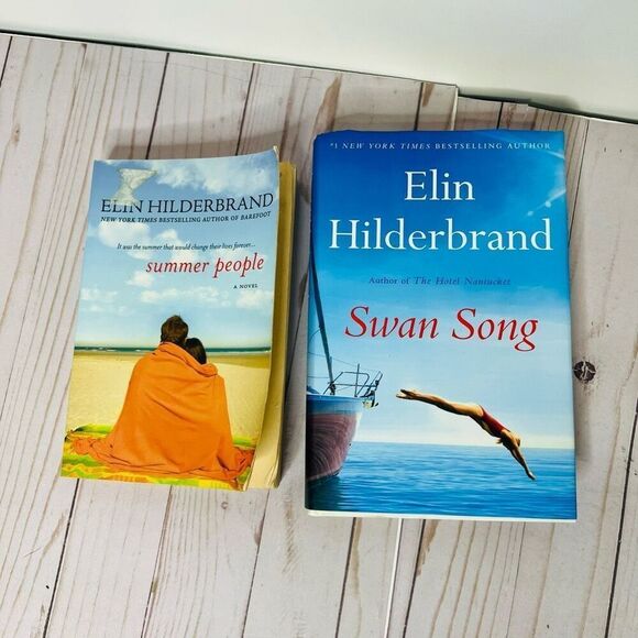 Elin Hilderbrand Book Bundle Swan Song Summer People - Picture 1 of 7